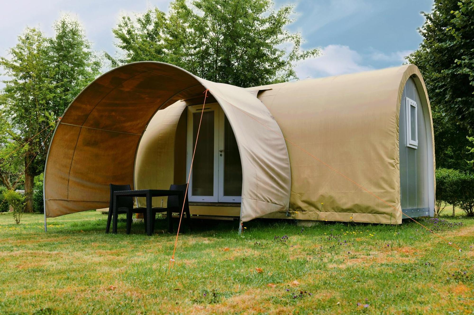 Camping Onlycamp La Potiniere Ecueille Esterno foto